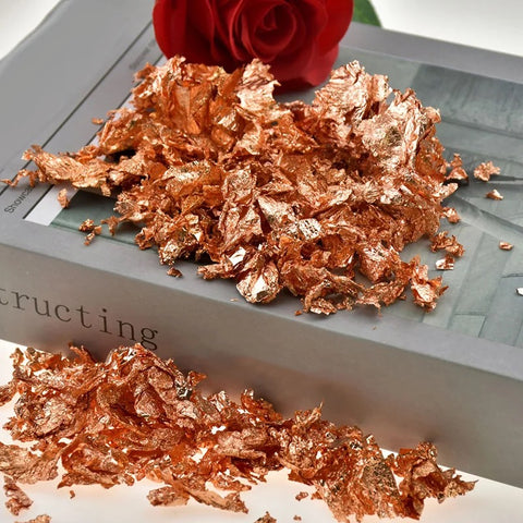 10g Imitation Gold Sliver Copper Foil Sequins
