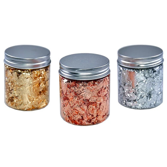 10g Imitation Gold Sliver Copper Foil Sequins