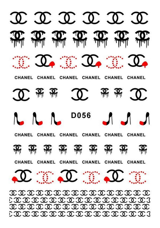 Designer Stickers  D056