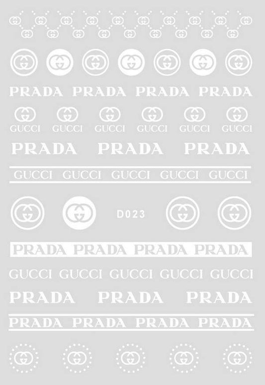 Designer Stickers D023