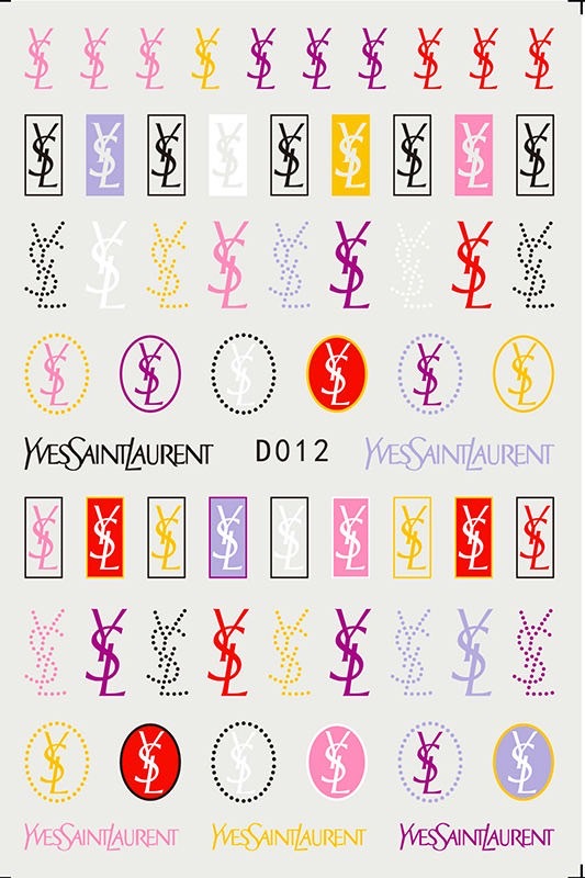 Designer Stickers D012