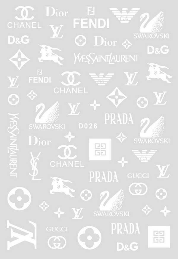 Designer Stickers D026