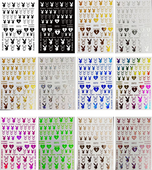 12pcs STICKERS D072