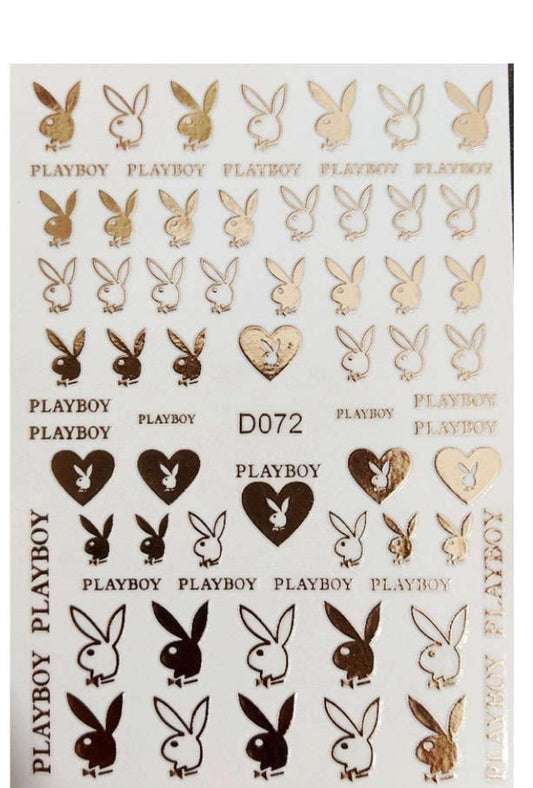STICKERS D072 ROSE GOLD