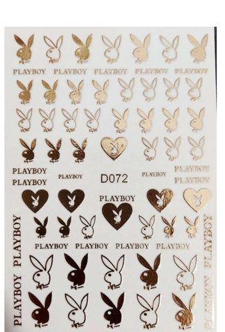 STICKERS D072 ROSE GOLD