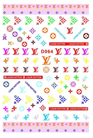 NAIL STICKERS D064