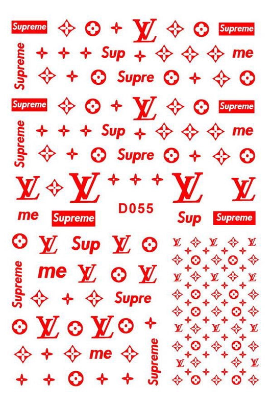 NAIL STICKERS D055