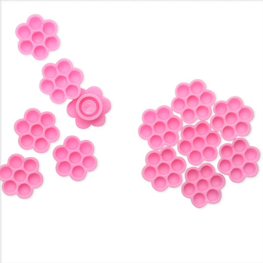 100pcs Flower Glue Cups