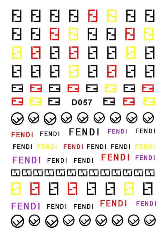 Designer Stickers D057
