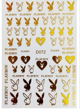 STICKERS D072 GOLD