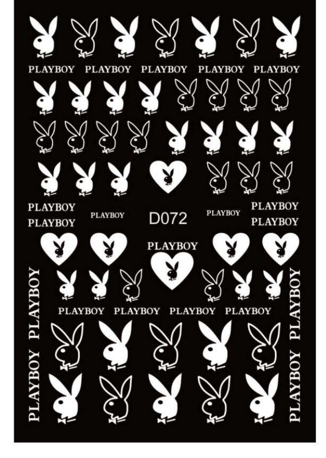 STICKERS D072 WHITE