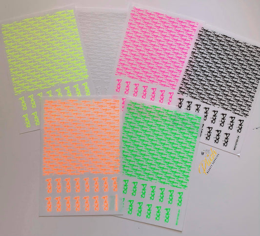 Neon Nail Stickers MG10709