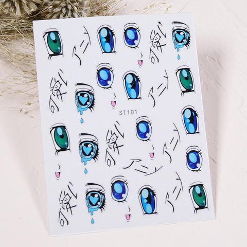 NAIL DECALS SET  ST101