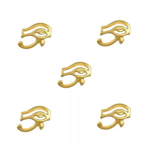 2PCS  Mystic Pharaoh Golden Charm/ Egypt Alloy Studs 690