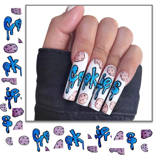 NAIL DECALS SET  ST113