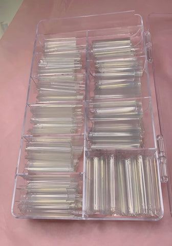 500pcs XXL Square Tips No C Curve