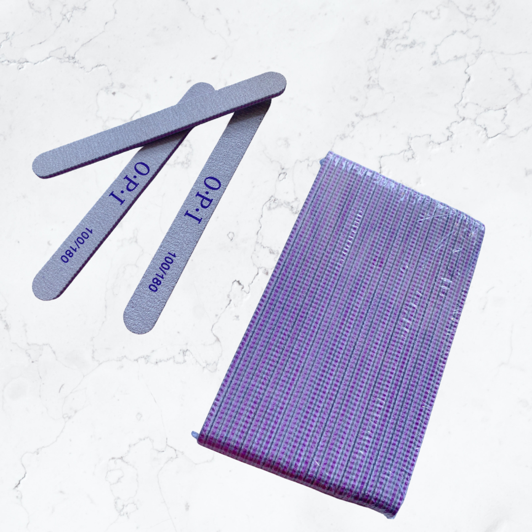25pcs Nail File  100/180