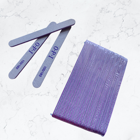 25pcs Nail File  100/180