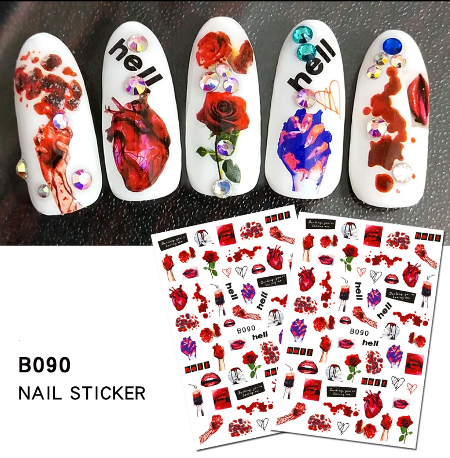 Halloween Stickers B90