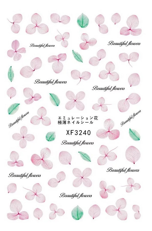Flower Stickers/ XF3240