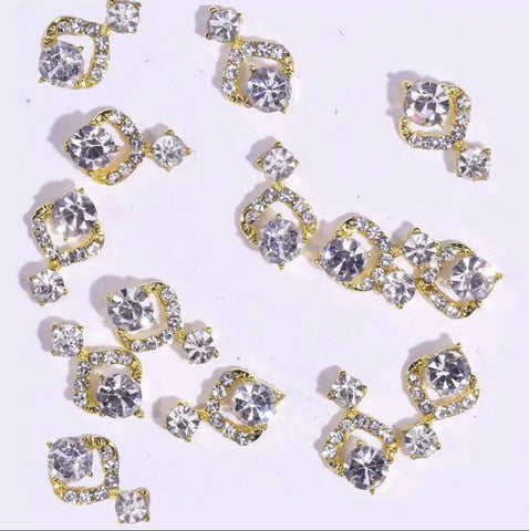 2PCS NAIL CHARM JE386