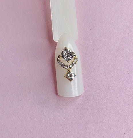 2PCS NAIL CHARM JE386