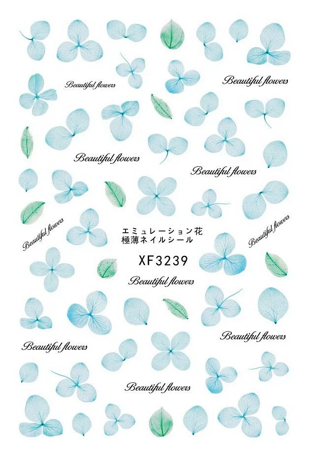Flower Stickers/ XF3239