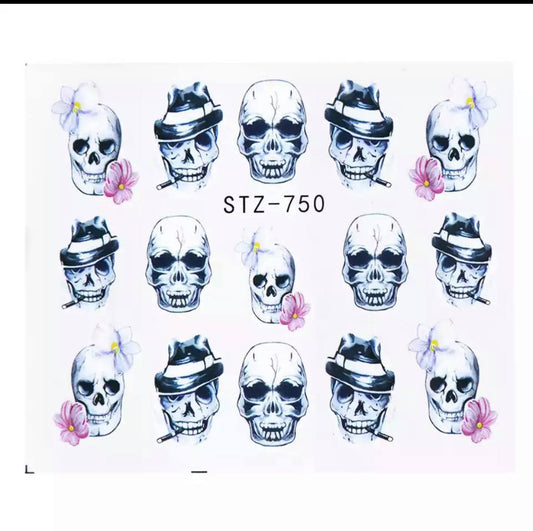 Halloween Water Transfer Sickers/7̀50