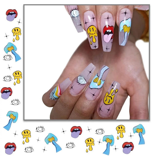 NAIL DECALS SET ST119