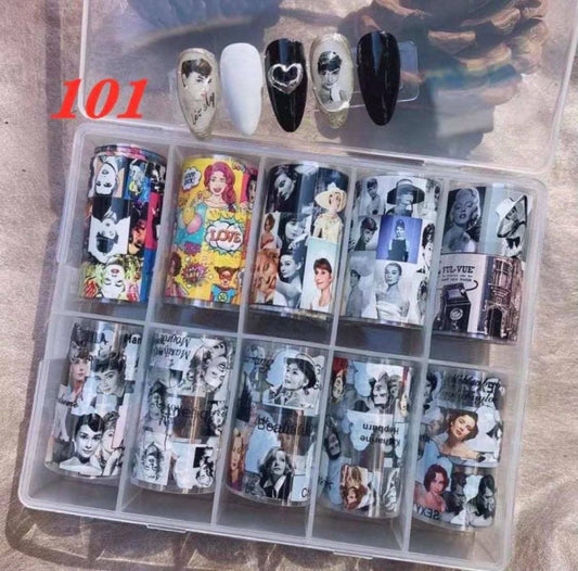 Nail Transfer Foils 21