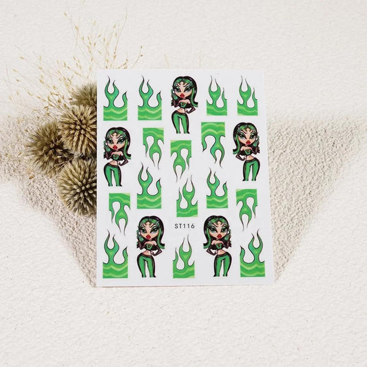 NAIL DECALS SET ST116