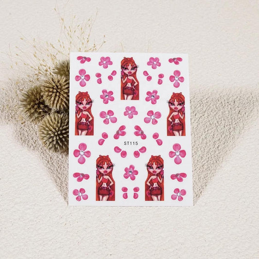 NAIL DECALS SET ST115