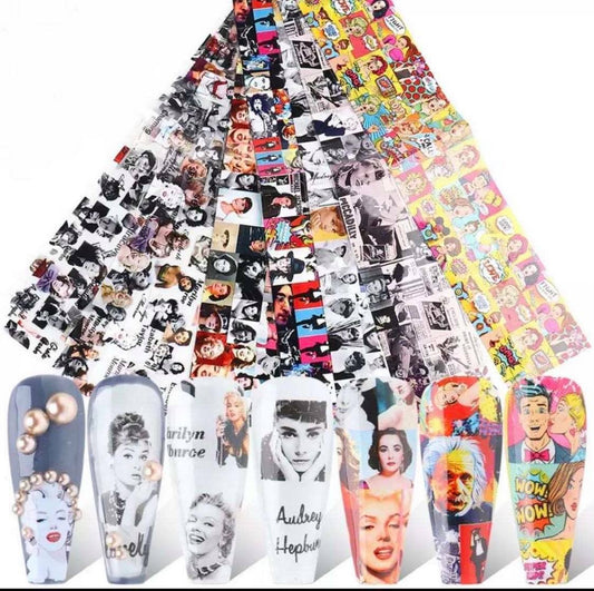 Nail Transfer Foils 21