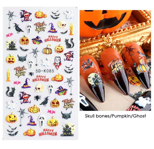 5D Halloween Stickers K085
