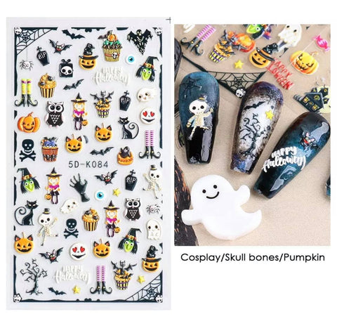 5D Halloween Stickers K084
