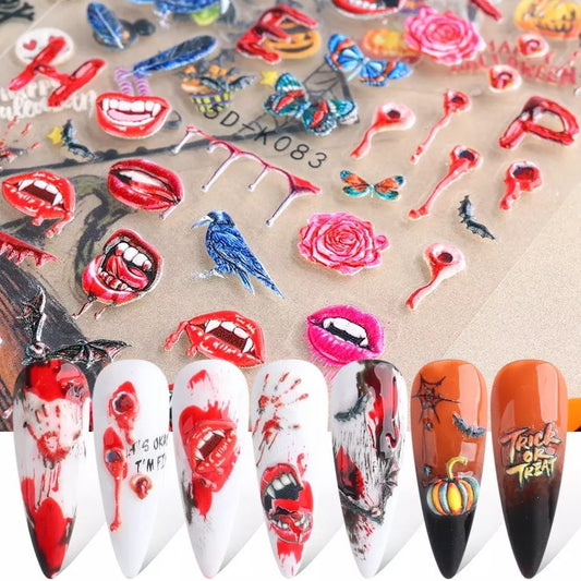 5D Halloween Stickers K083