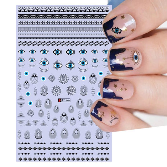 Nail Stickers F166