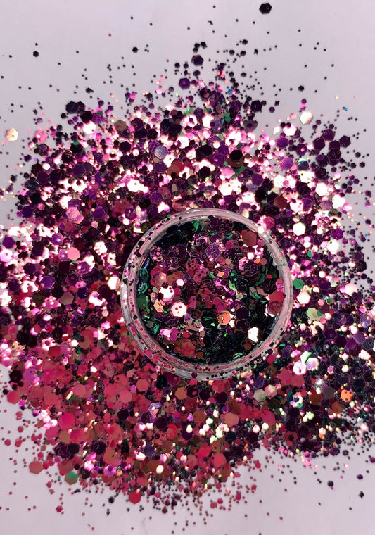 Hexagon Chunky Nail Glitter/5