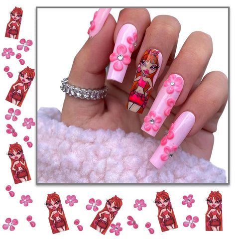 NAIL DECALS SET ST115