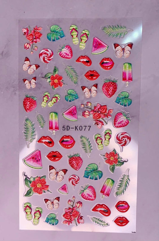 5D Stickers K077