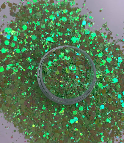 Opal Chunky Nail Glitter 10