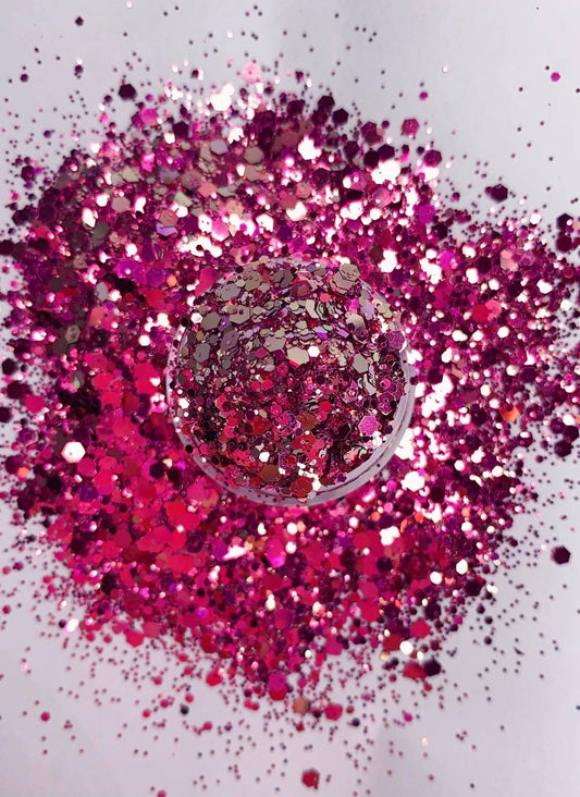 Hexagon Chunky Nail Glitter/8