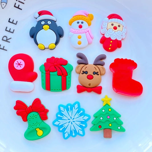 Mixed 20pcs  Christmas Nail Charm