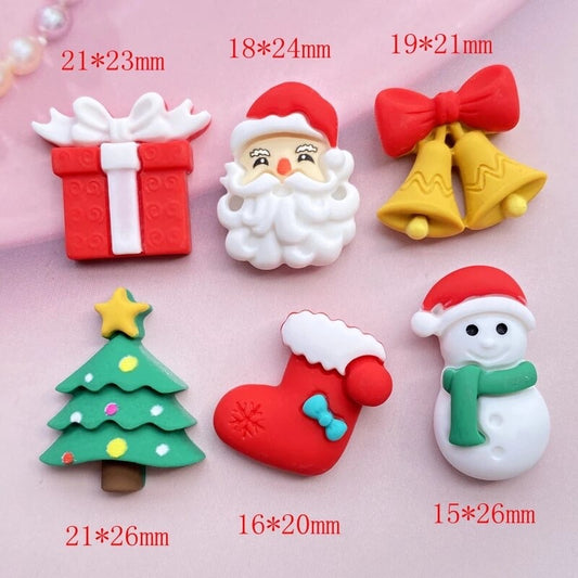 Mixed 12pcs  Christmas Nail Charm