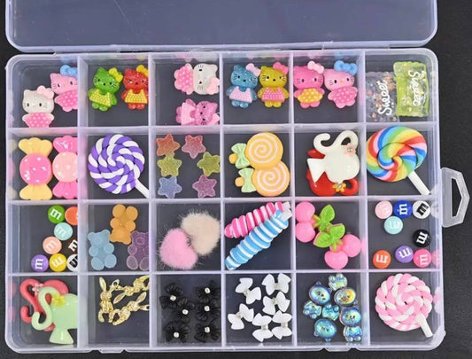Mixed Kawaii Nail Charms