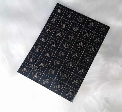Airbrush Stencils Stickers