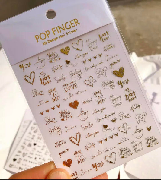 LOVE STICKER 053