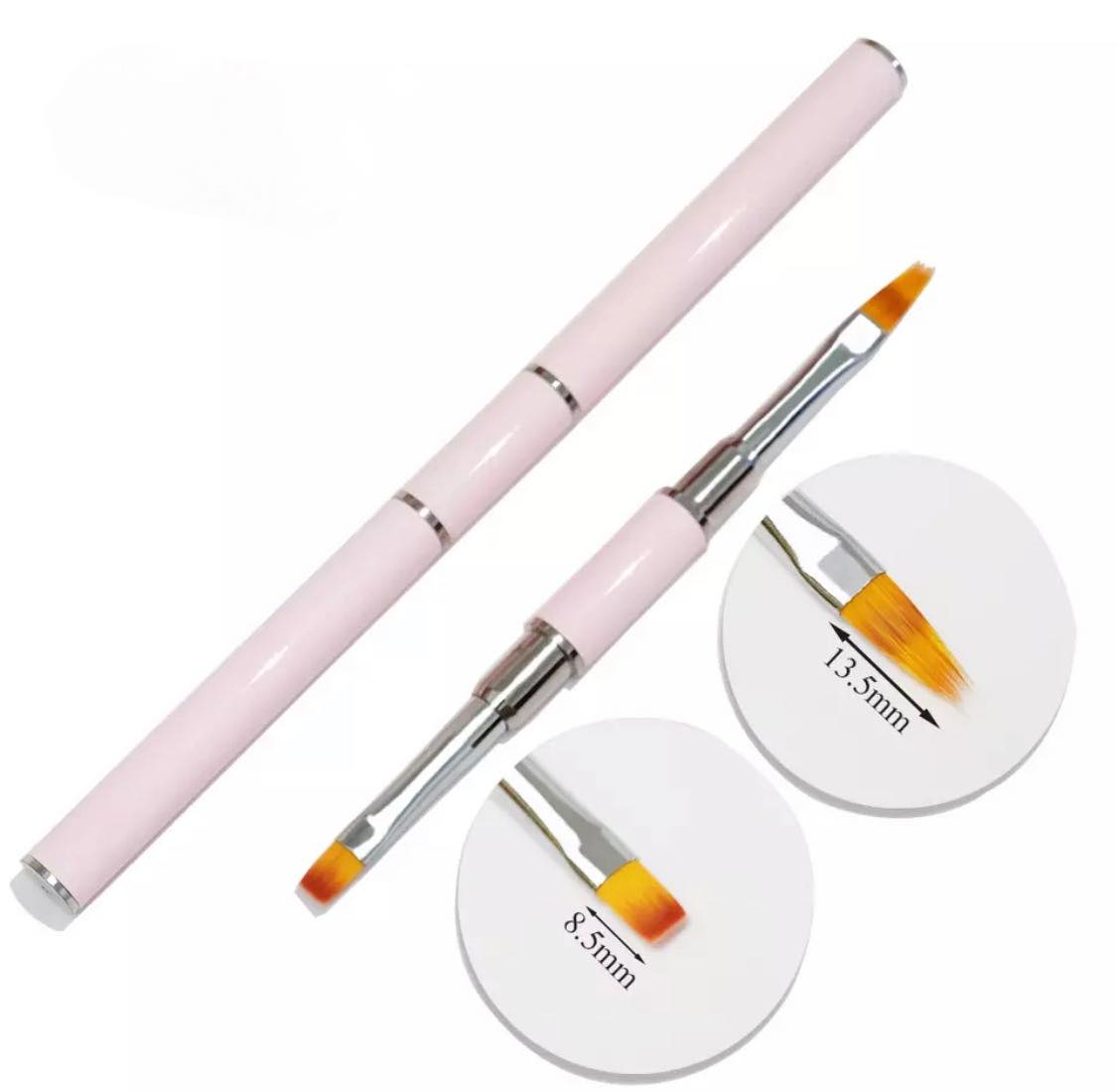 DUAL-ENDED BRUSH/OMBRE+FLAT