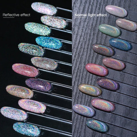 HOLOGRAPHIC REFLECTIVE CAT EYE/ 153