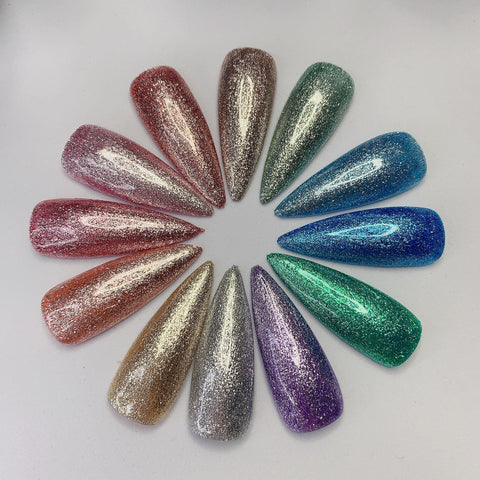 12 PLATINUM  GEL POLISHES COLLECTION